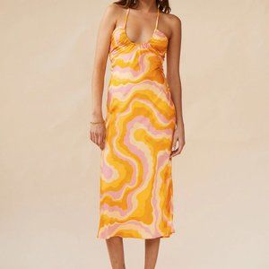 SUBOO Cloud Keyhole Slip Dress - S